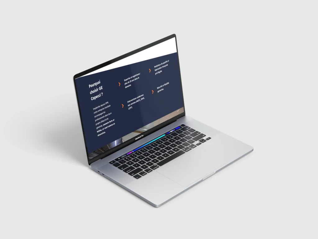 site internet pour entreprise du BTP Grenoble